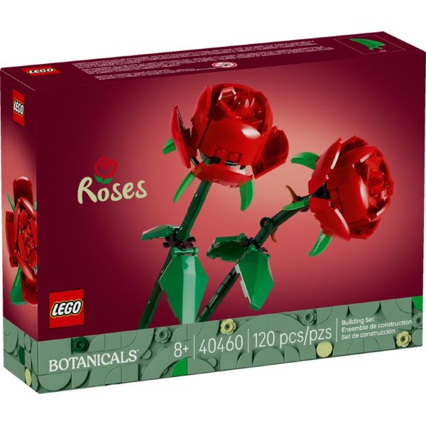 LEGO BOTANICALS Roses –  40460 (Box: 14×19 cm)…x4